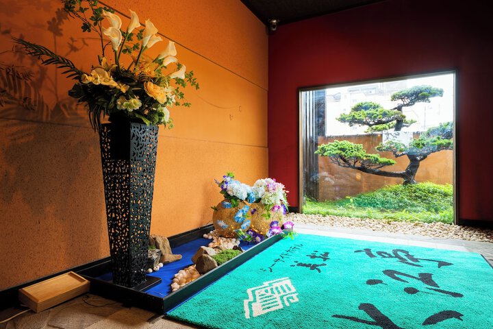 Interior entrance