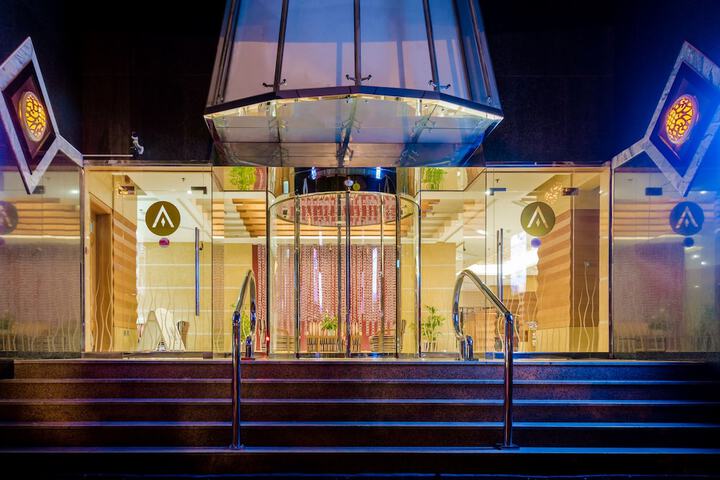 Interior entrance
