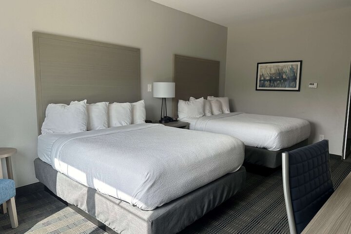 2 Queen Beds Work Desk Microwave and Refrigerator Full Breakfast (8 of 8)