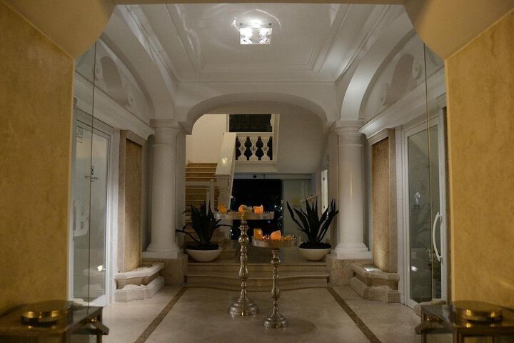 Interior entrance