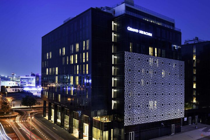 Exterior of Grand Mercure Dubai City