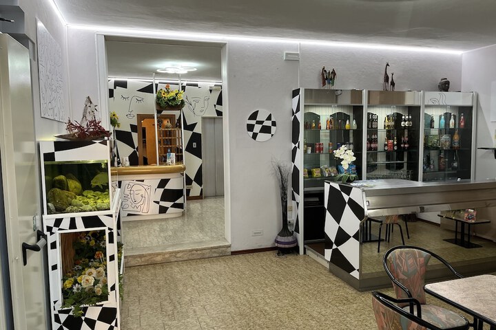 Interior entrance