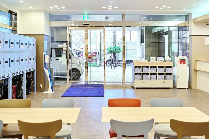 Interior entrance