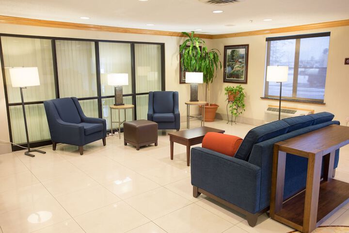 Lobby sitting area