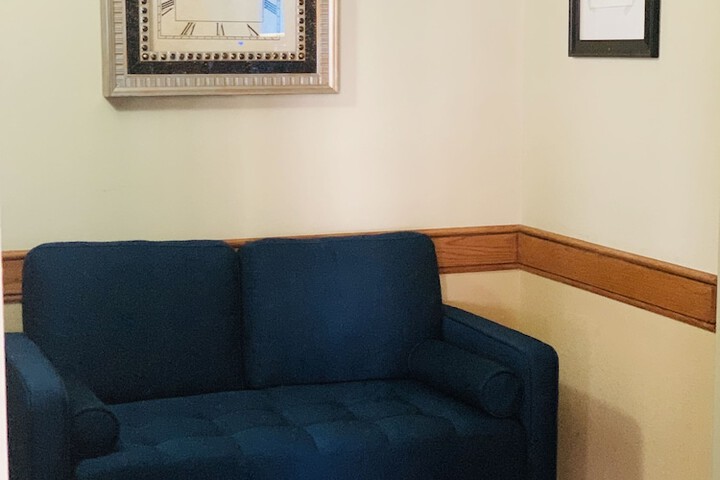 Lobby sitting area