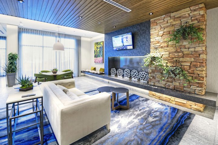 Lobby sitting area