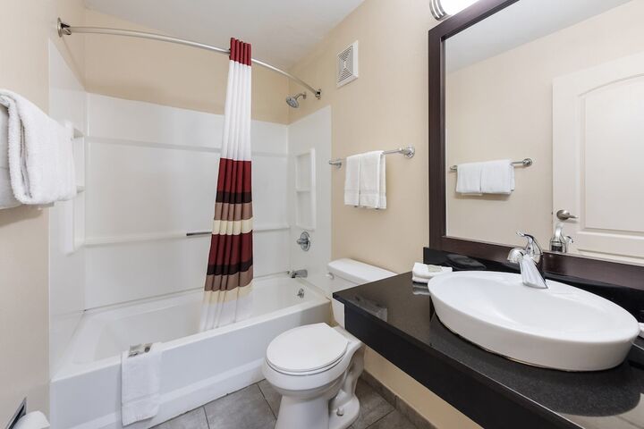 1 Queen Bed Mobility Accessible Roll in Shower (7 of 16)