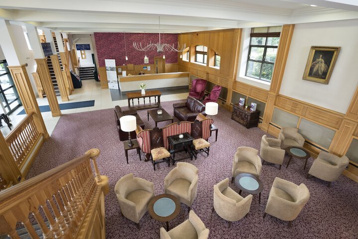 Interior entrance