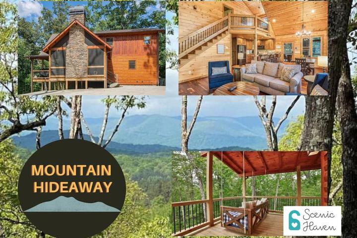 Mountain Hideaway with Hot Tub & Fire Pit