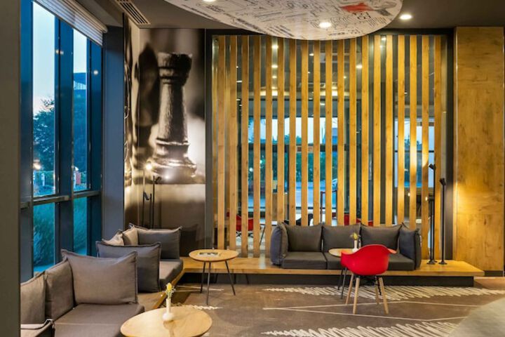 Lobby sitting area