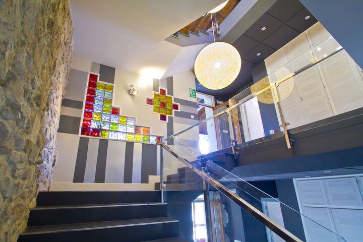 Interior entrance