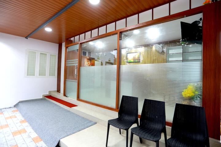 Interior entrance