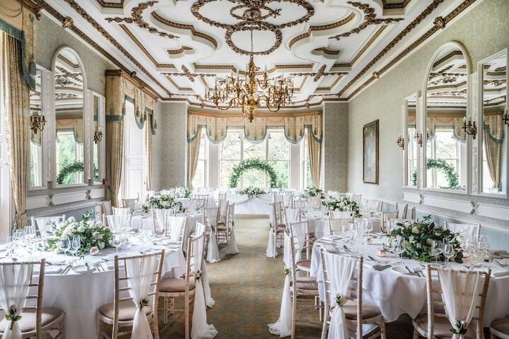 Indoor wedding