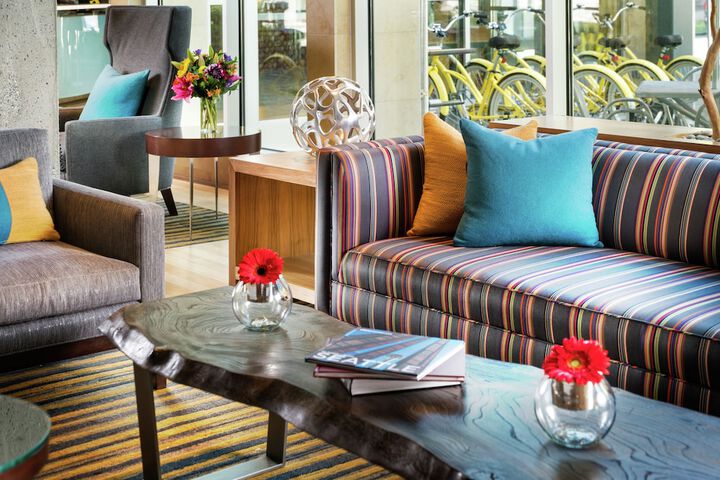 Lobby sitting area