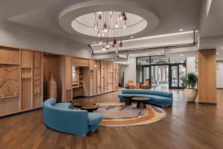 Lobby sitting area