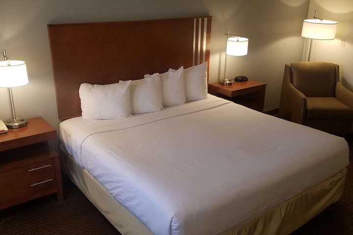 1 King Bed Flat Screen Television Microwave and Refrigerator High Speed Internet Accessible Continental Breakfast (16 of 20)