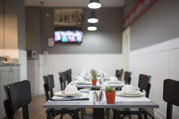 Breakfast area