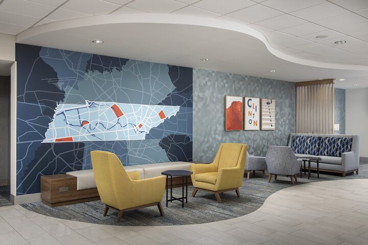 Lobby sitting area