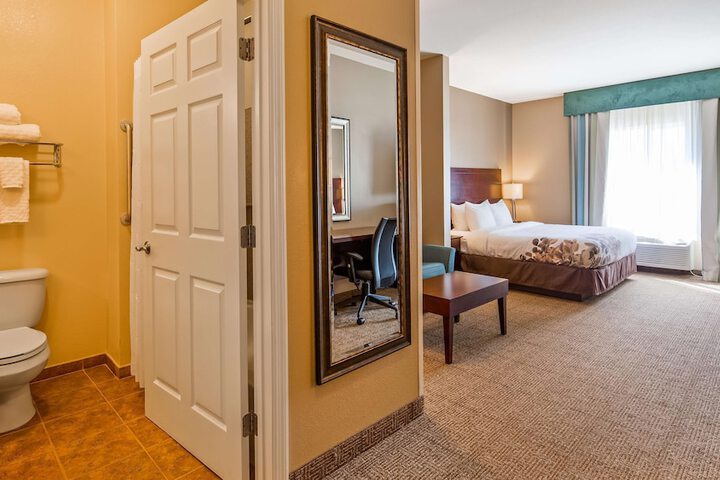 Accessible Suite 2 Queen Mobility Accessible Comast Rollsh Sofa Bed Microfridge Full Breakfast (5 of 12)