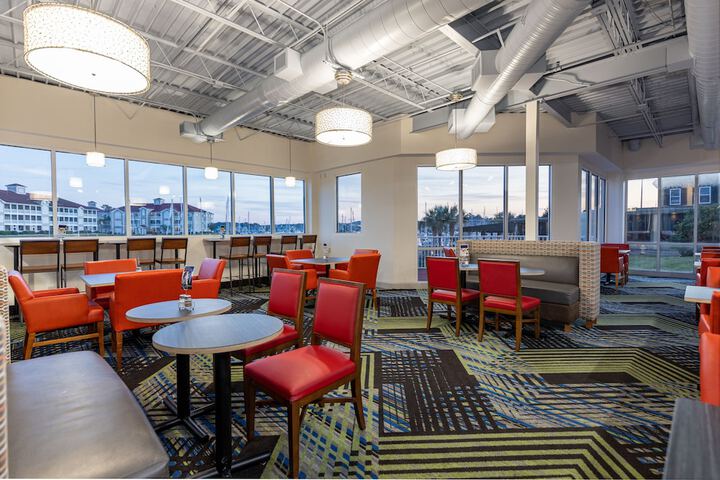 Breakfast area