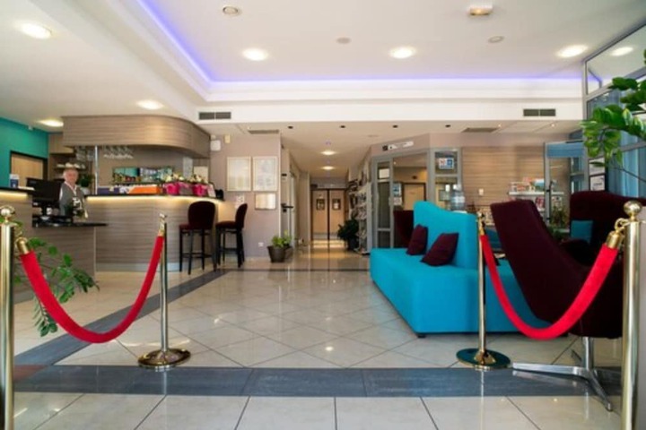 Lobby sitting area