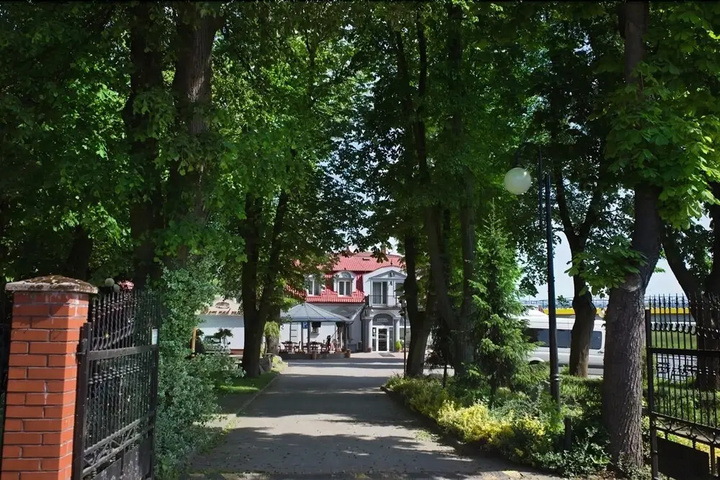 outside