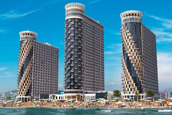 Exterior of Orbi Luxury Apartments