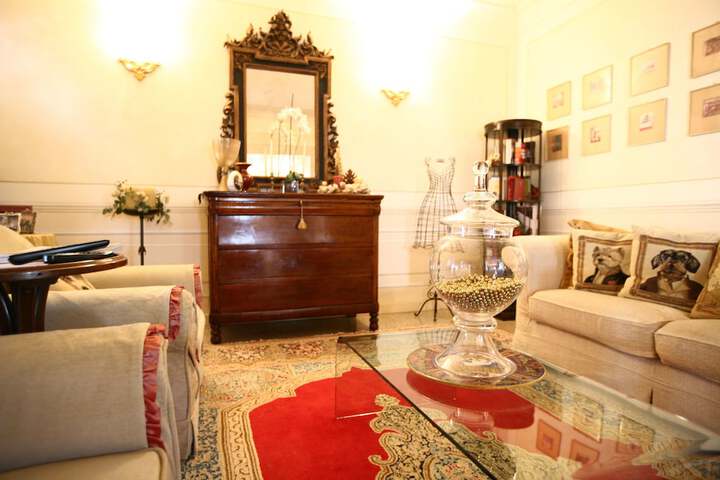 Lobby sitting area