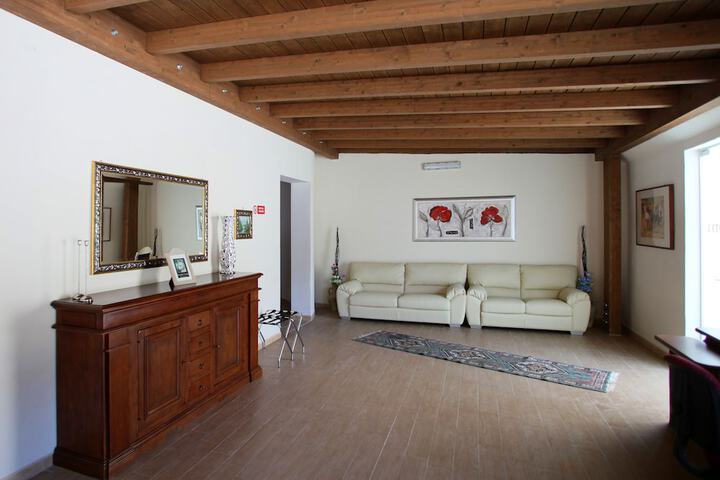 Interior entrance