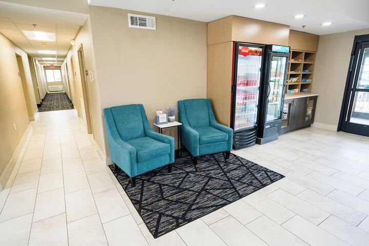 Lobby sitting area