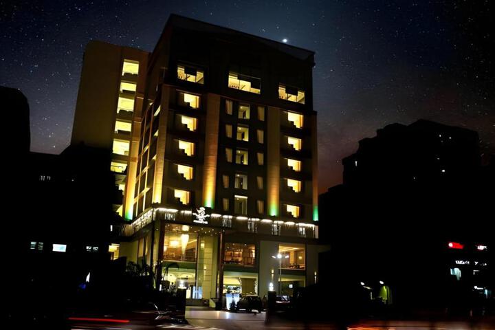 Outside Hotel