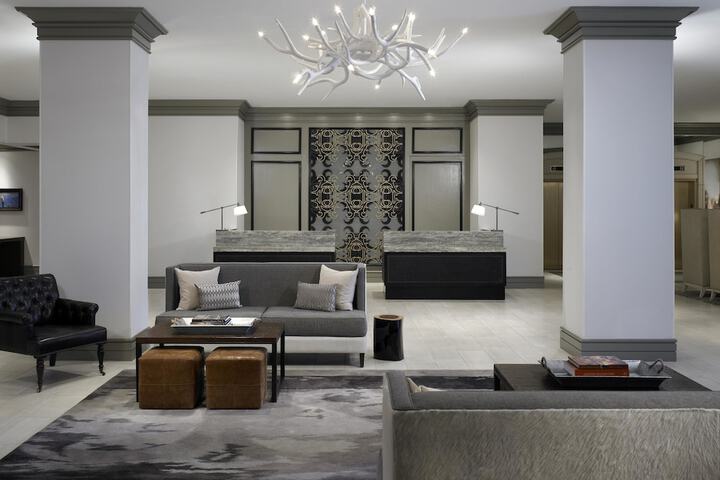 Lobby sitting area
