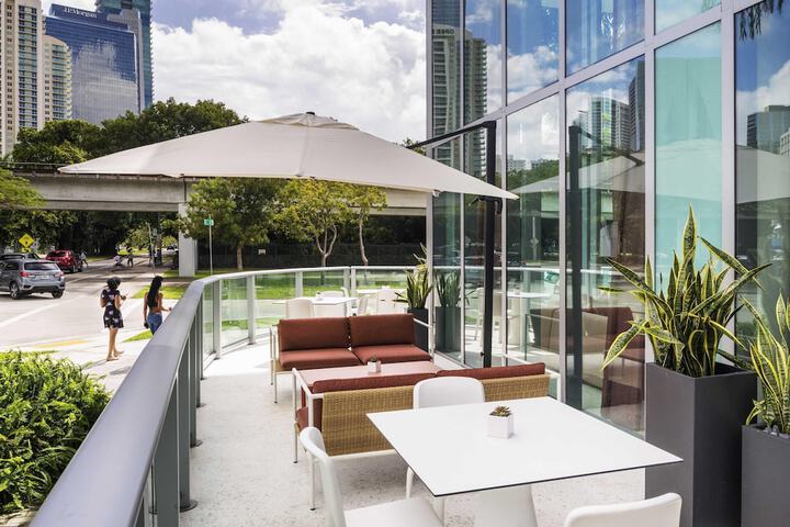 Breakfast area