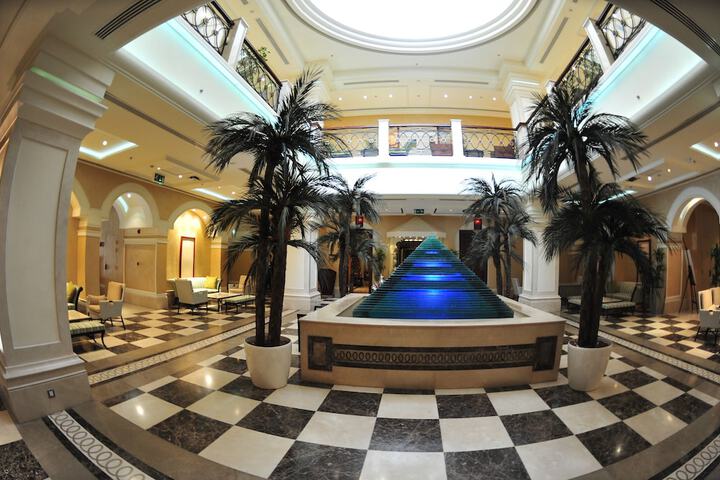 Interior entrance