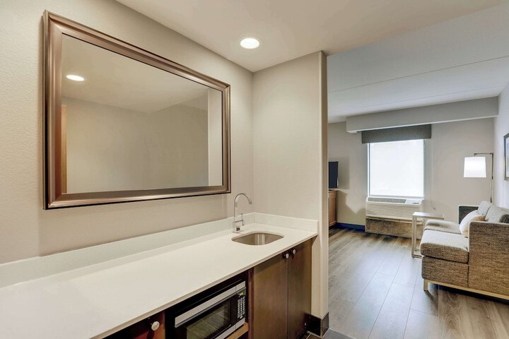 1 King with Sofa Bed Microwave, Refrigerator City View (20 of 23)