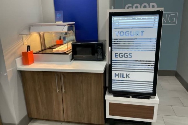 Breakfast buffet