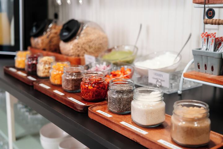 Breakfast buffet