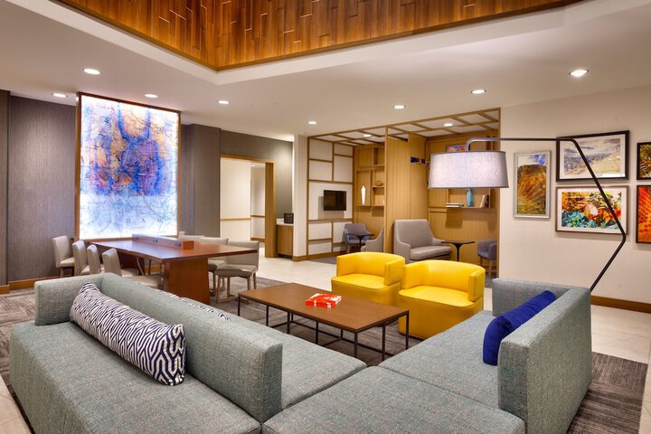 Lobby sitting area