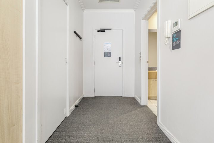 Interior entrance