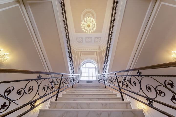Interior entrance