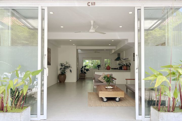 Interior entrance