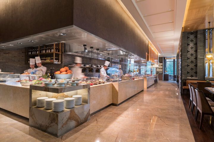 Breakfast area