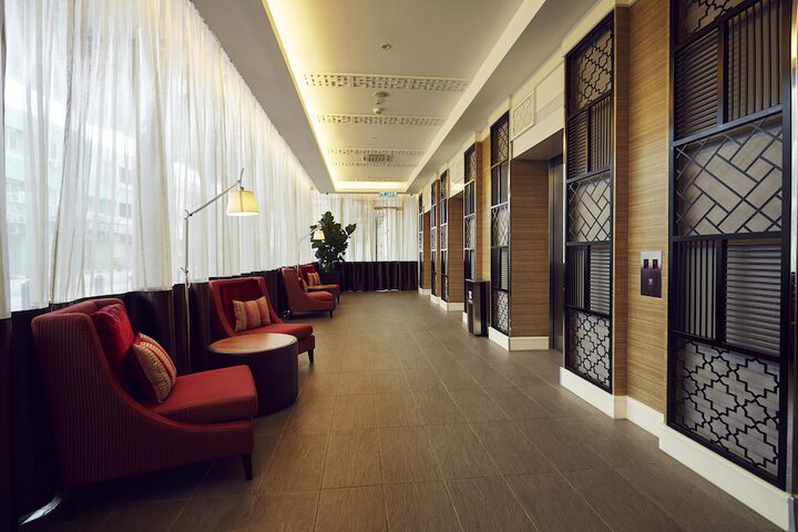 Interior entrance