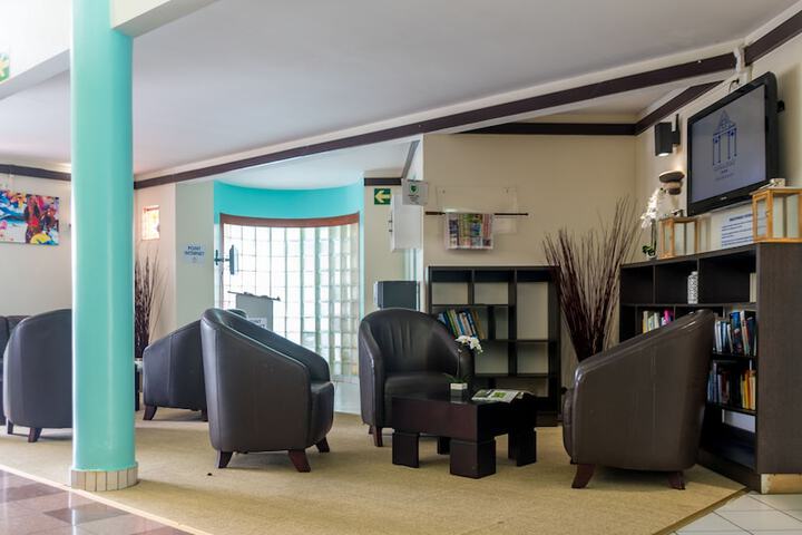 Interior entrance