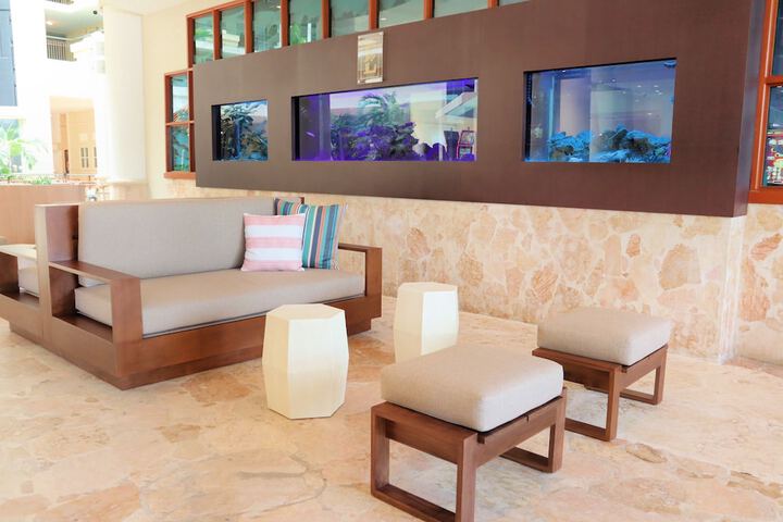 Lobby sitting area