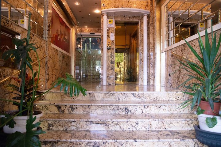Interior entrance