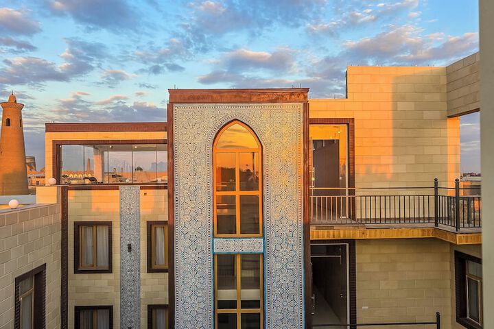 Exterior of Hotel Bankir Khiva