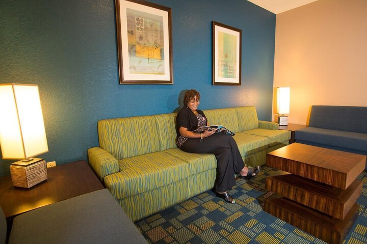 Lobby sitting area