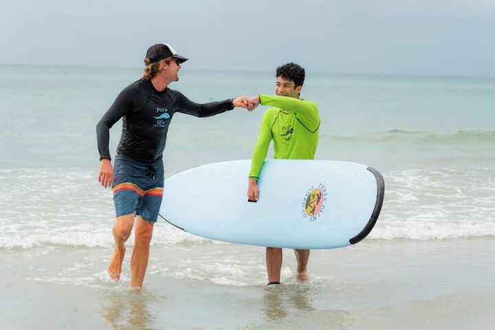 Surfing/boogie boarding