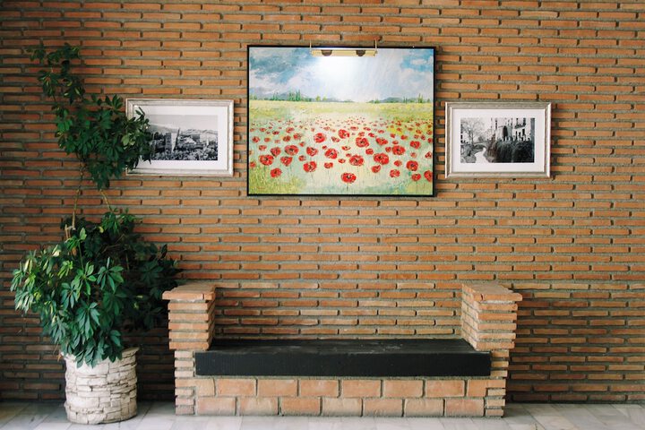Interior entrance